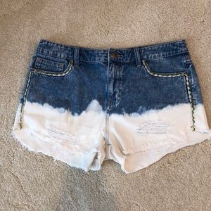 Free People Faded Cutoff Jean shorts